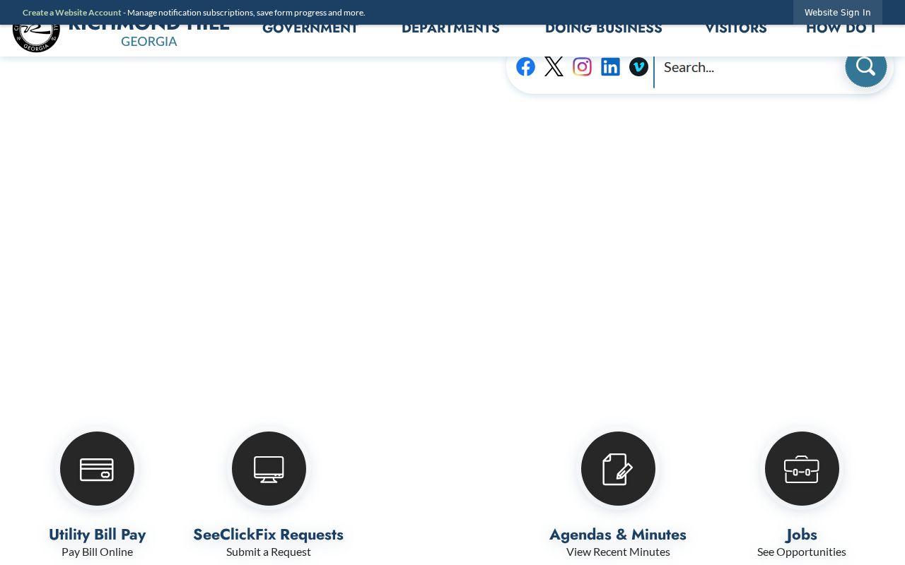 Richmond Hill city portal for local criminal record access
